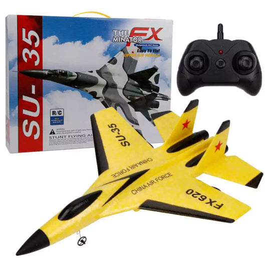 Nouvel avion télécommandé SU-35 2,4 GHz, avion de chasse télécommandé, planeur, jouets en mousse EPP, cadeau pour enfants 