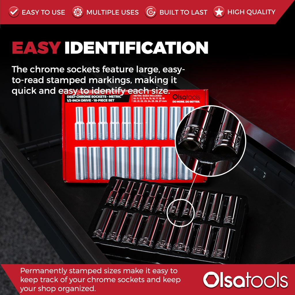 Chrome Socket Sets - www.Shopthatapp.com