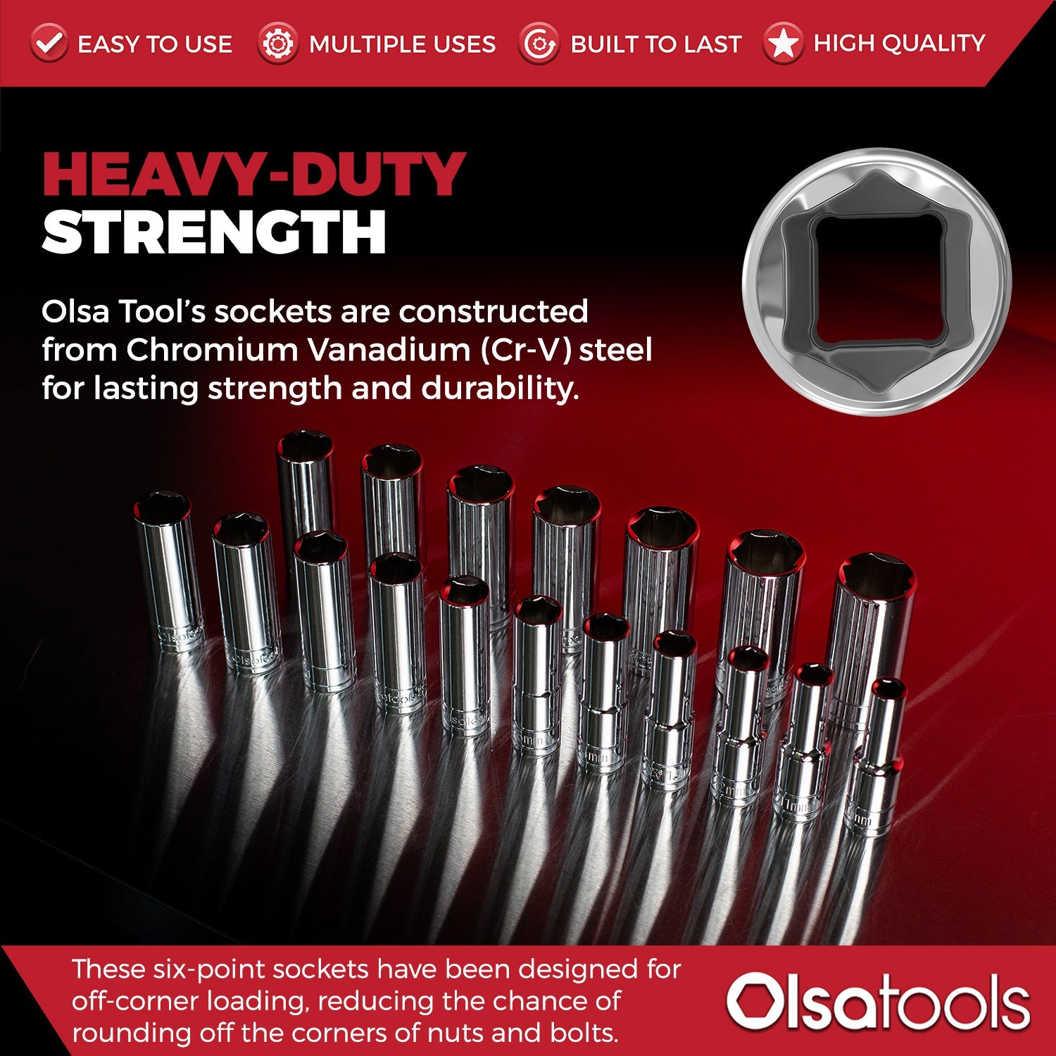 Chrome Socket Sets - www.Shopthatapp.com
