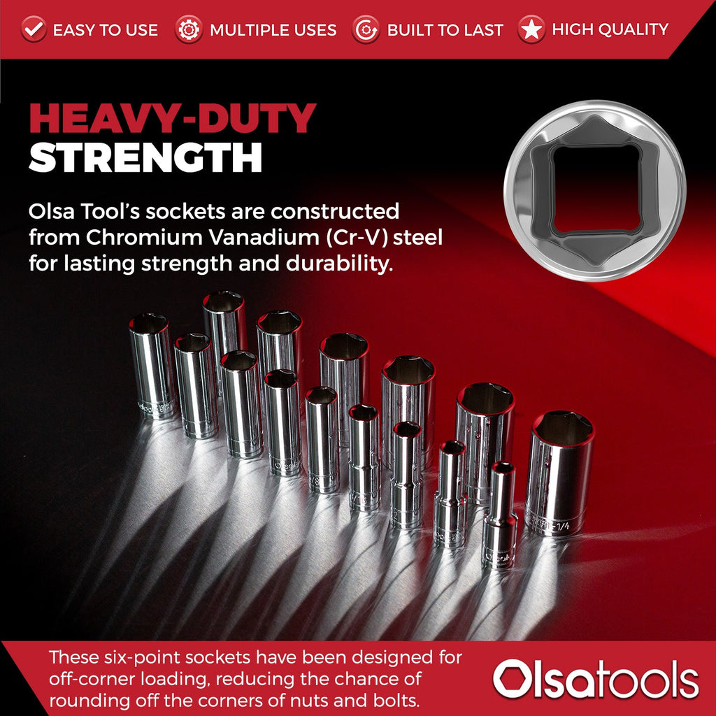 Chrome Socket Sets - www.Shopthatapp.com