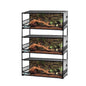 Terrariums démontables en verre et empilables pour reptiles REPTIZOO