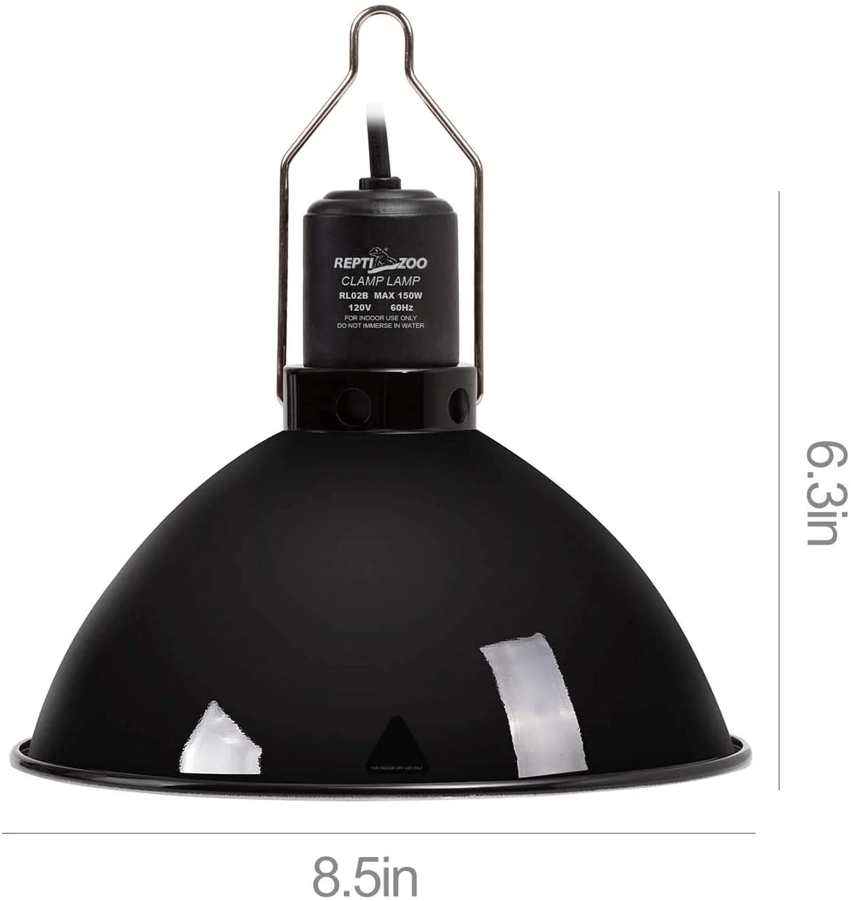 REPTIZOO Reflecting Dome Lamp Fixture - www.Shopthatapp.com