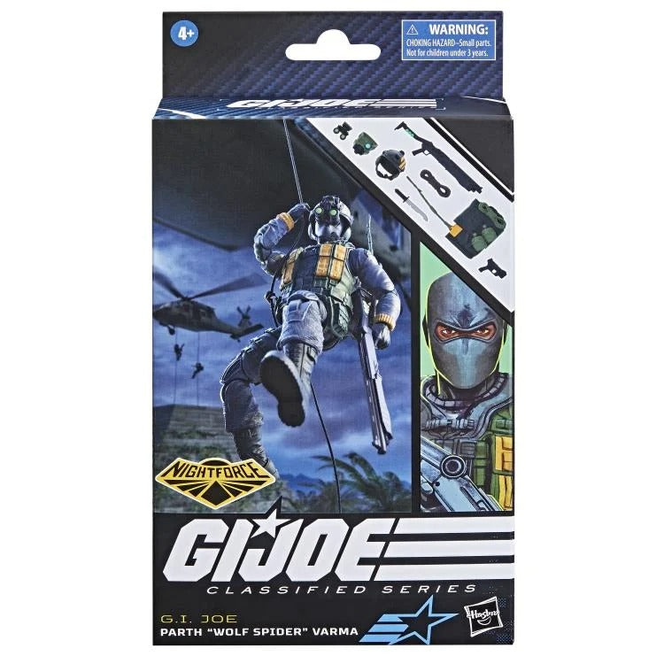 G.I. Joe Classified Series #109, Parth "Wolf Spider" Varma - www.Shopthatapp.com