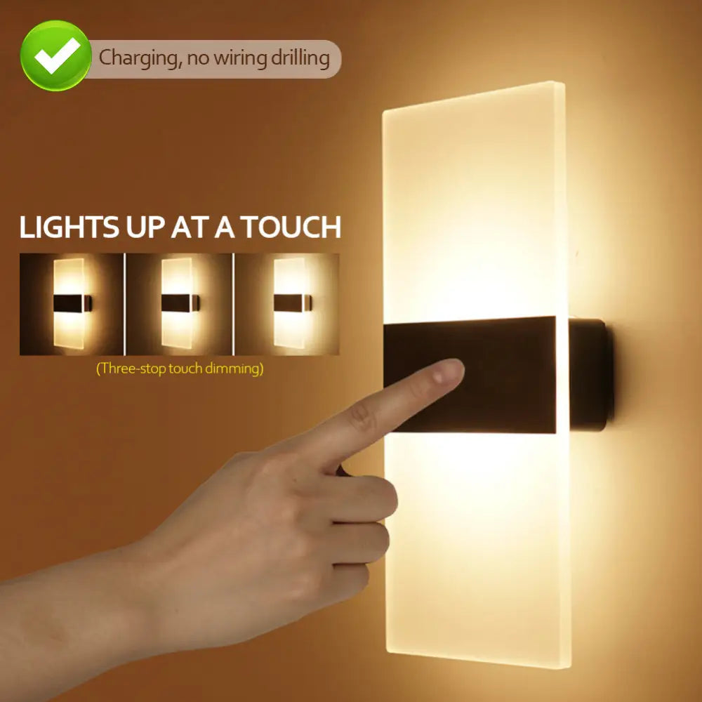 Indoor Sensing USB Charging Wall Lamp - www.Shopthatapp.com