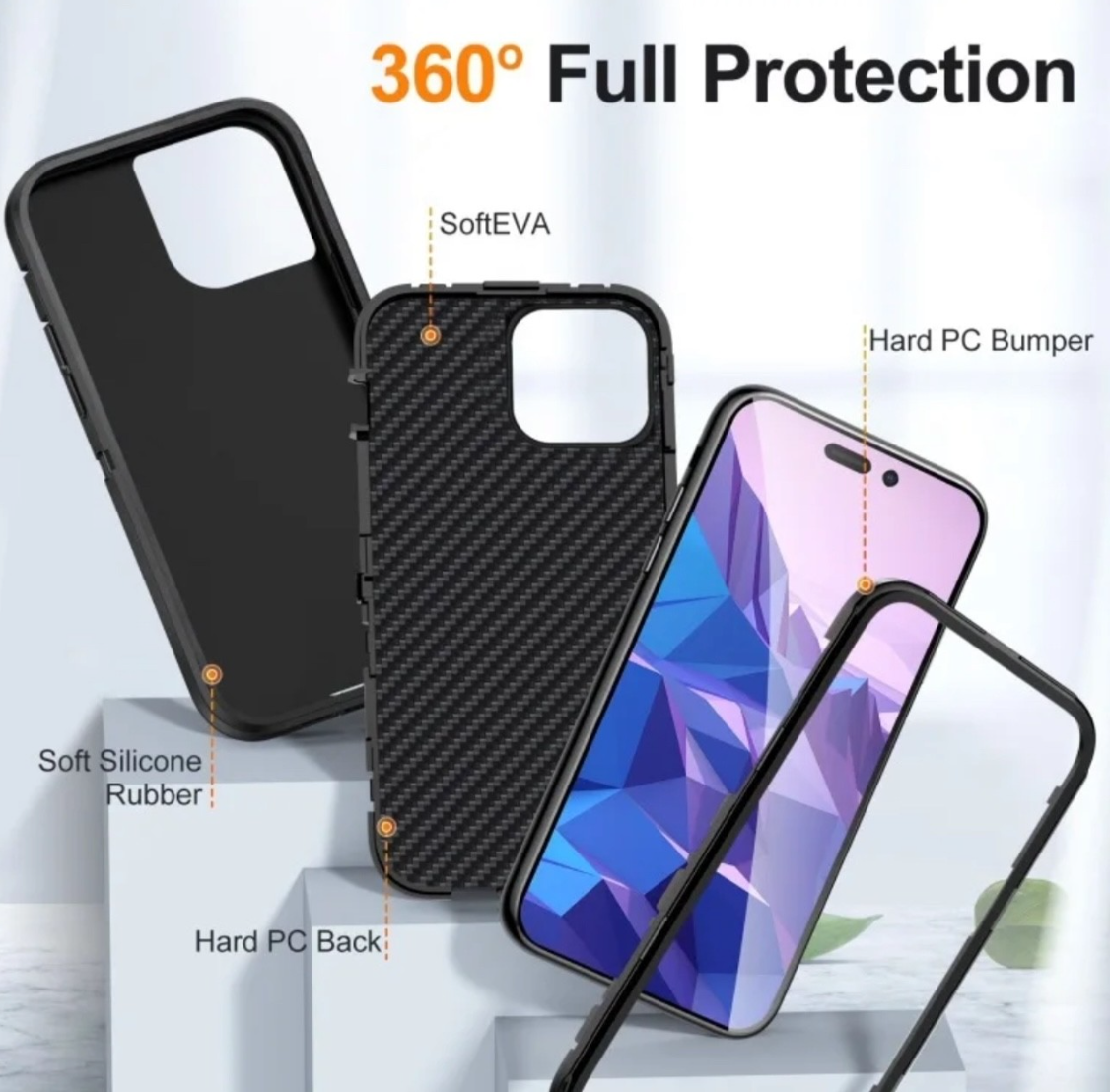 Heavy Duty Shockproof iPhone Case - www.Shopthatapp.com