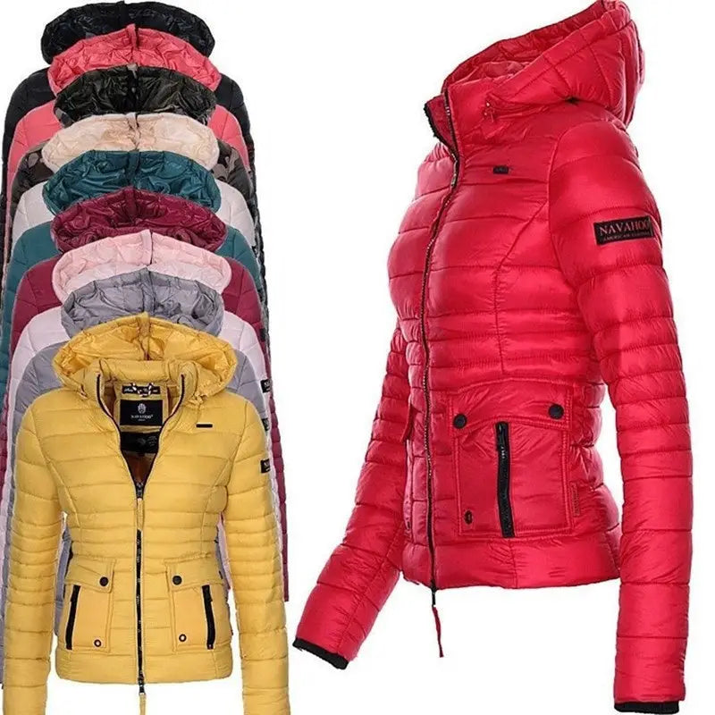 Jackets for Women Winter Red Coat Motorcycle - www.Shopthatapp.com