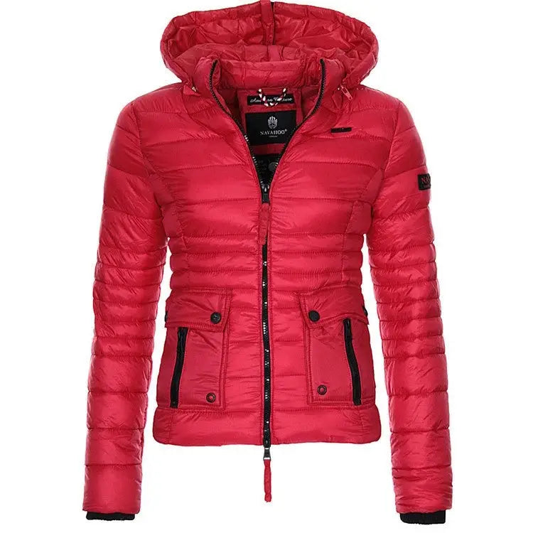 Jackets for Women Winter Red Coat Motorcycle - www.Shopthatapp.com