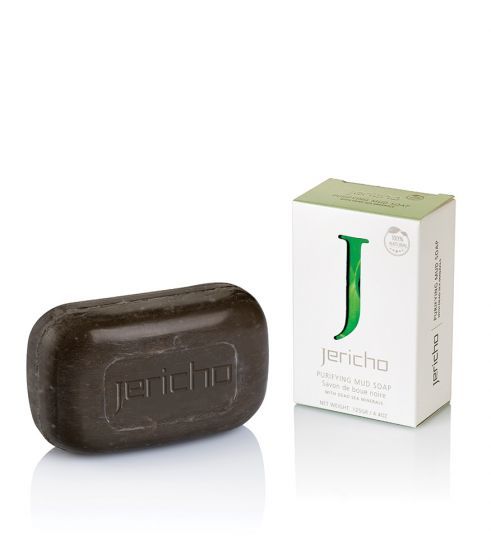 Jericho Dead Sea Purifying Black Mud Soap - www.Shopthatapp.com