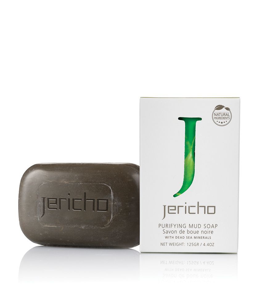 Jericho Dead Sea Purifying Black Mud Soap - www.Shopthatapp.com