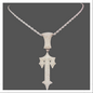 Lost and Found T Rope Chain Jewelry with Sparkling Pendant - www.Shopthatapp.com