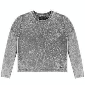 Kangol Acid Wash Long Sleeve Shirt - www.Shopthatapp.com