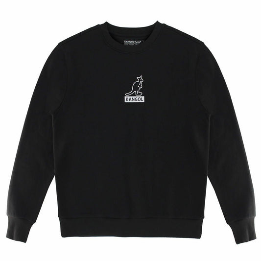 Kangol Logo Basics Popover Crewneck Fleece Sweatshirt - www.Shopthatapp.com