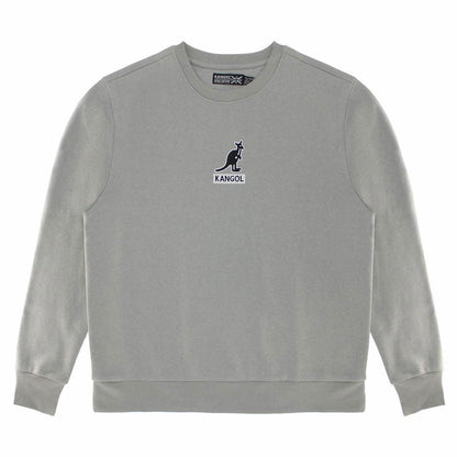 Kangol Logo Basics Popover Crewneck Fleece Sweatshirt - www.Shopthatapp.com