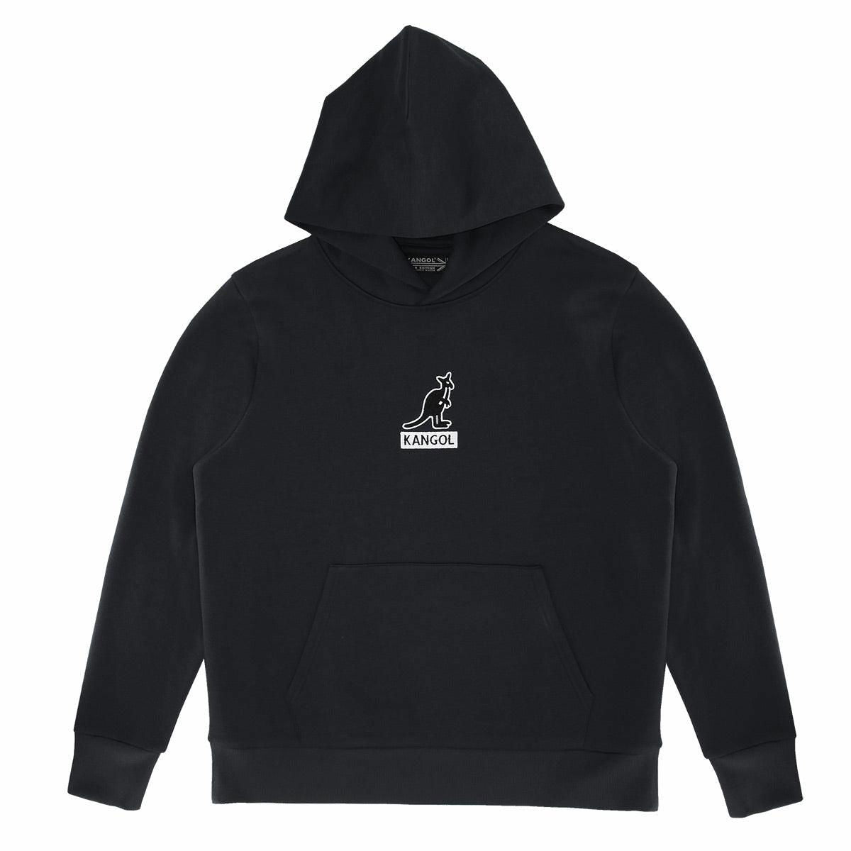 Kangol Logo Basics Pullover Fleece Hoodie - www.Shopthatapp.com
