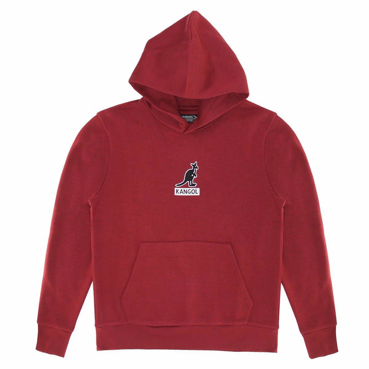 Kangol Logo Basics Pullover Fleece Hoodie - www.Shopthatapp.com