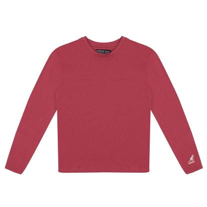 Kangol Lux Cotton Long Sleeve Top - www.Shopthatapp.com