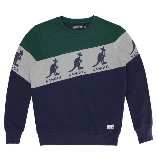 Kangol RBW Colorblock Fleece Popover - www.Shopthatapp.com