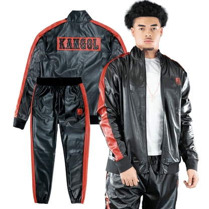 Kangol Vegan Leather Pants - www.Shopthatapp.com