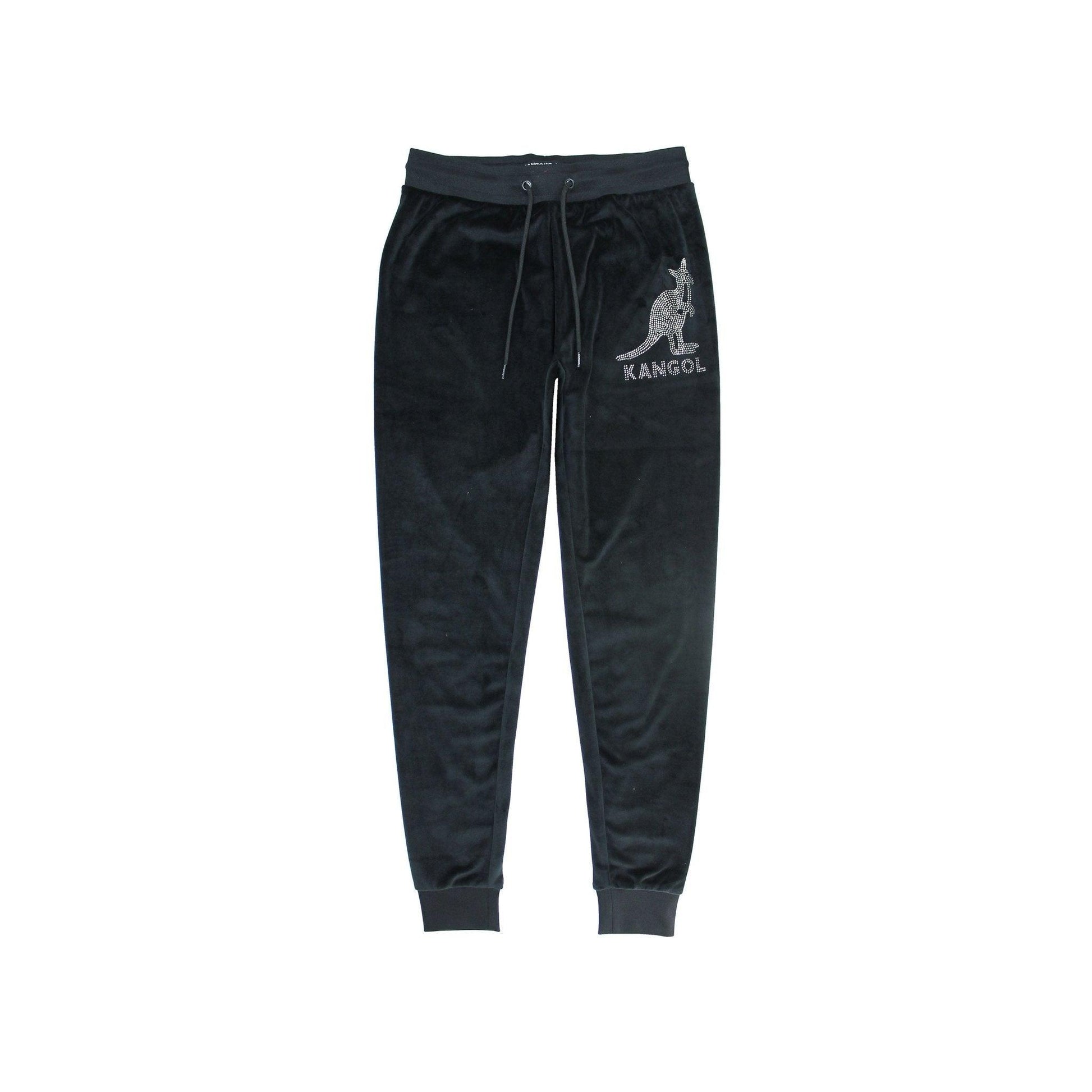 Kangol Velour Crystal Joggers - www.Shopthatapp.com
