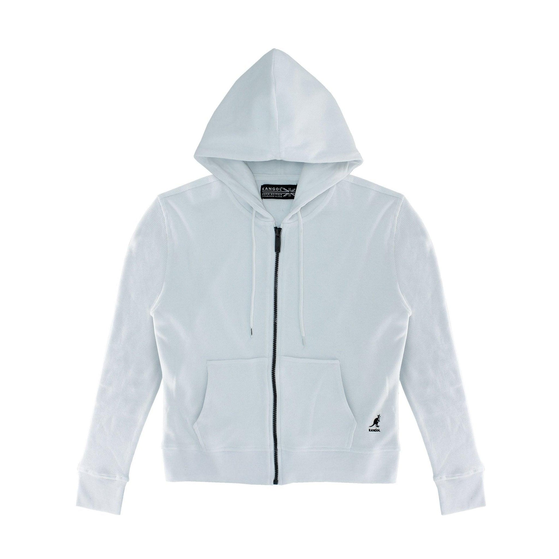 Kangol Women's Waffle Full Zip Hoodie - www.Shopthatapp.com