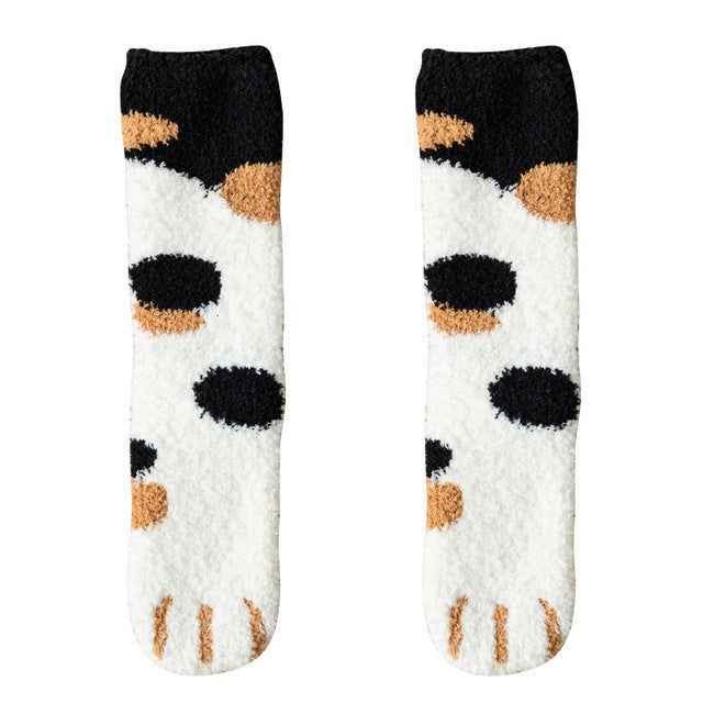 PetWithMe Kawaii Cat Paw Socks for Cozy Comfort