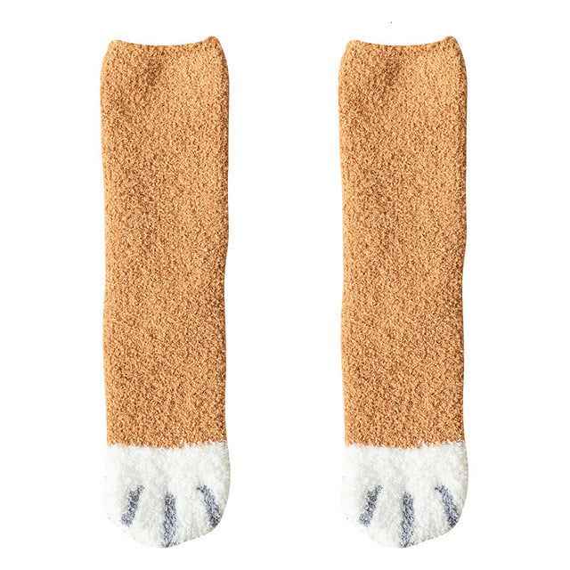 PetWithMe Kawaii Cat Paw Socks for Cozy Comfort