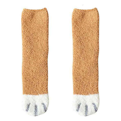 PetWithMe Kawaii Cat Paw Socks for Cozy Comfort