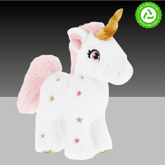 Keeleco White Standing Unicorn 16cm - www.Shopthatapp.com