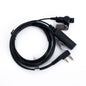 On Set Headsets Kenwood K Type connector with a clip and flexible cable for clear audio communication