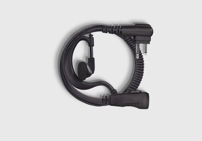 On Set Headsets Coiled Cable with Kenwood K Type connector for clear audio communication