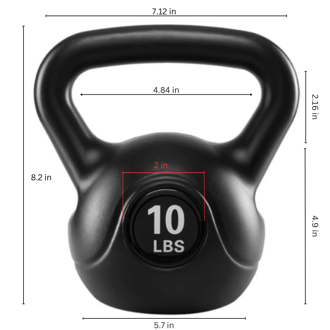 Kettlebells – 5 Pfund bis 60 Pfund