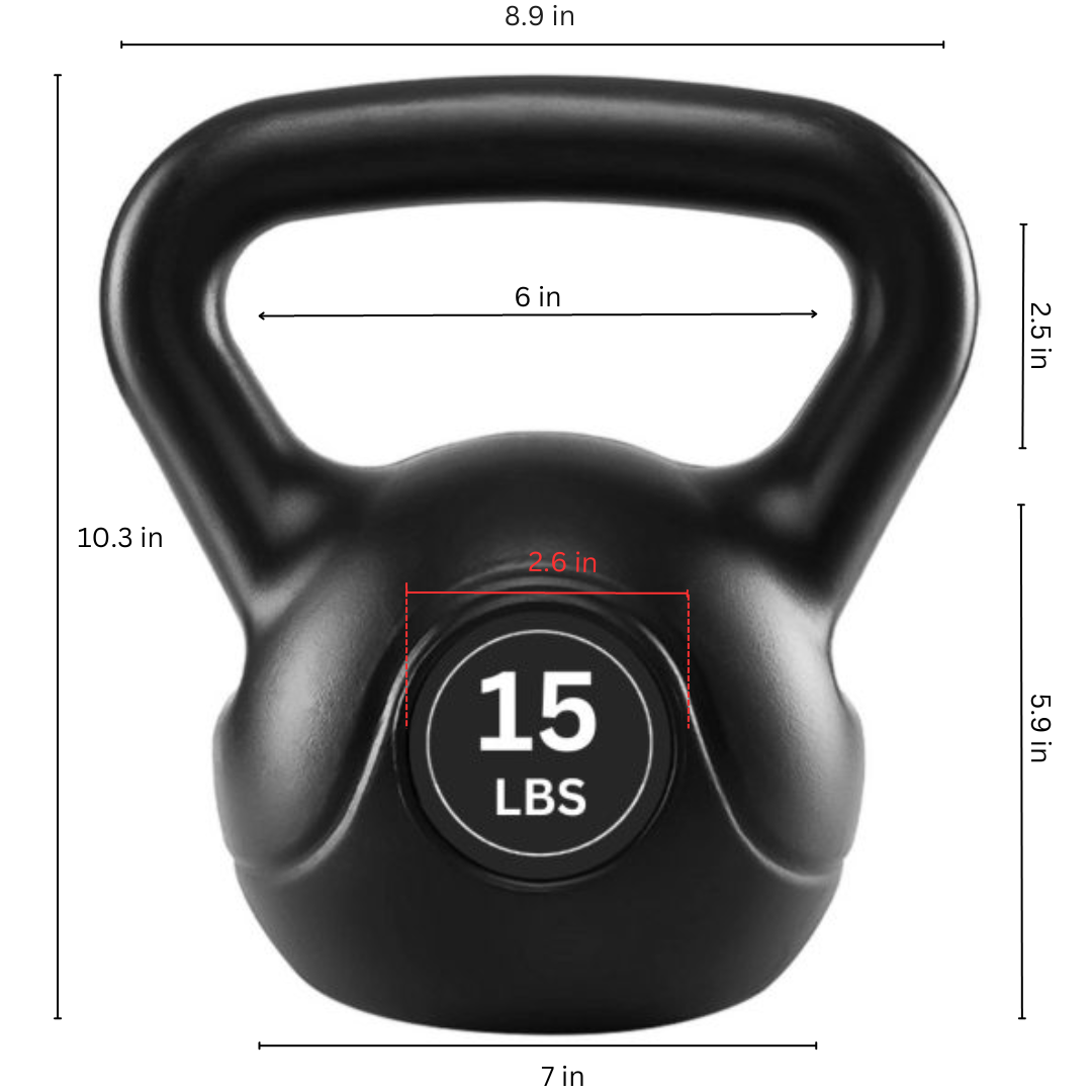 Kettlebells – 5 Pfund bis 60 Pfund
