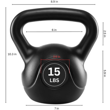 Kettlebells – 5 Pfund bis 60 Pfund