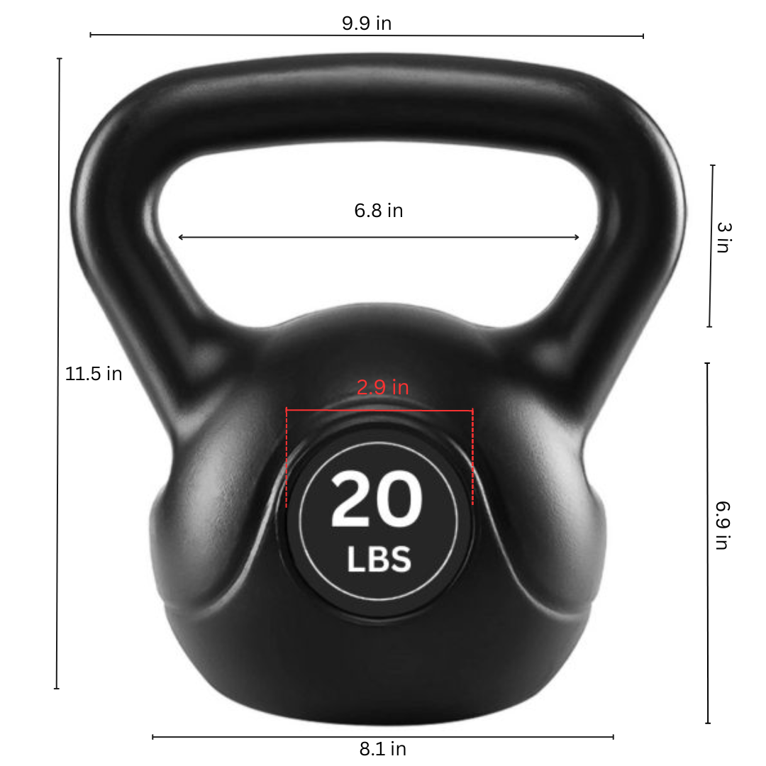 Kettlebells – 5 Pfund bis 60 Pfund