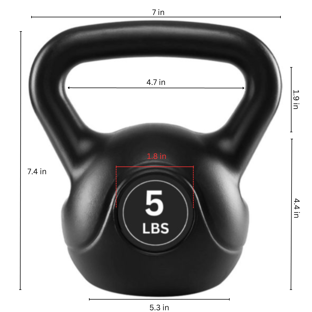 Kettlebells – 5 Pfund bis 60 Pfund