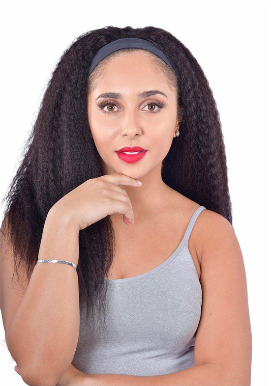 Kinky Blowout Straight - Headband Wig - www.Shopthatapp.com