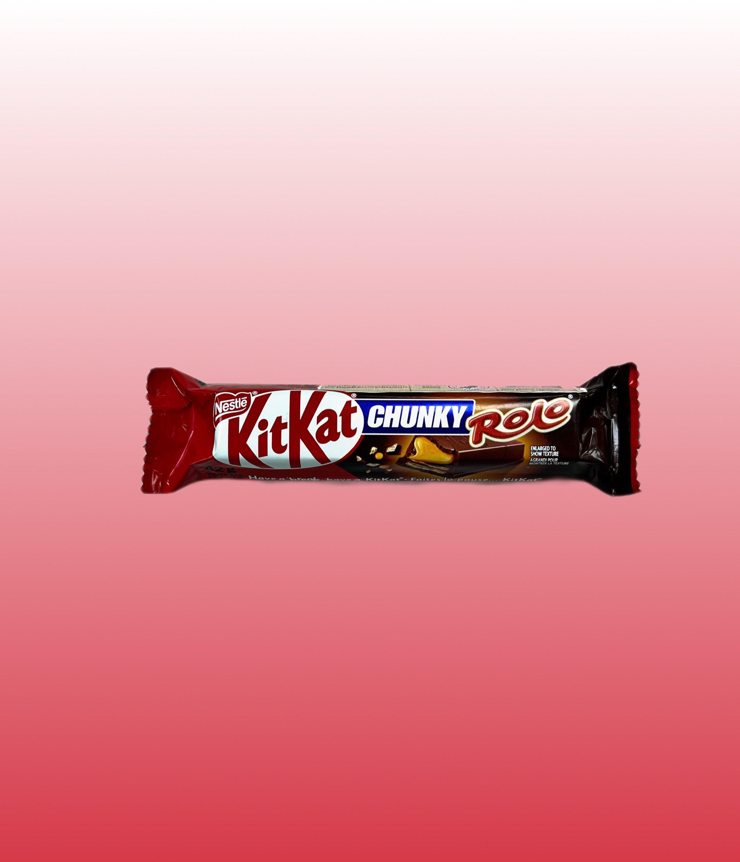 Kit Kat Chunky Rolo Chocolate 42G - Canada Edition - www.Shopthatapp.com