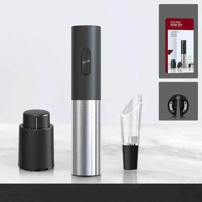 Kitchen Appliances Four In One Dry Battery Rechargeable Red Wine Electric Bottle Opener - www.Shopthatapp.com