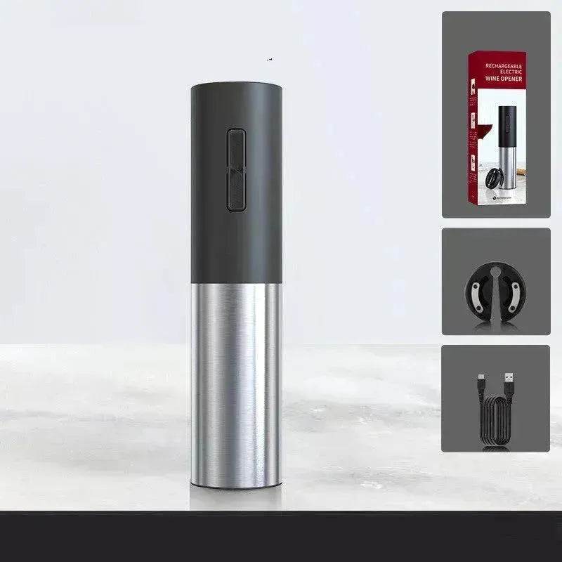 Kitchen Appliances Four In One Dry Battery Rechargeable Red Wine Electric Bottle Opener - www.Shopthatapp.com