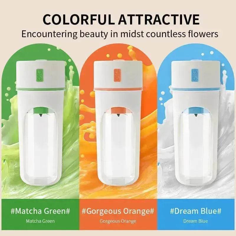 Rechargeable Portable Mini Juicer Summer Outdoor Travel Juicer smoothie blender - www.Shopthatapp.com