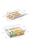 Kitchen Organizer Adjustable Kitchen Refrigerator Storage Rack Fridge Freezer Shelf Holder Pull-out Drawer Organiser Space Saver - www.Shopthatapp.com