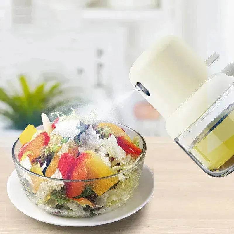 Kitchen Press Atomizing Oil Spray Kettle Fuel Injection Bottle Oil Vinegar Cooking Oil Spray Bottle BBQ Tool Seasoning Bottle - www.Shopthatapp.com