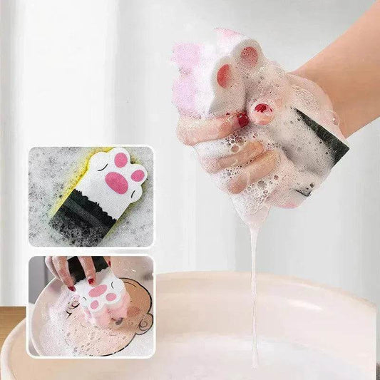 Kitchen Scrubber And Dishwashing Sponge Block - www.Shopthatapp.com