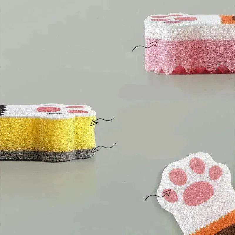Kitchen Scrubber And Dishwashing Sponge Block - www.Shopthatapp.com