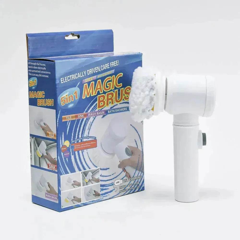 Kitchen Supplies Multifunctional Brush Electric Scrubber Rechargeable Dishwashing Brush Automatic Range Hood Stove - www.Shopthatapp.com