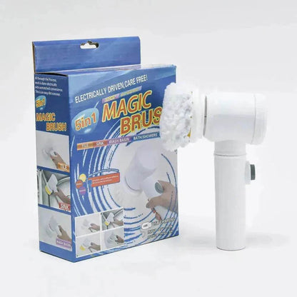 Kitchen Supplies Multifunctional Brush Electric Scrubber Rechargeable Dishwashing Brush Automatic Range Hood Stove - www.Shopthatapp.com