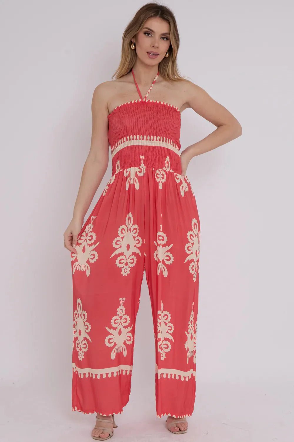 Kitty Halter Neck Jumpsuit - www.Shopthatapp.com