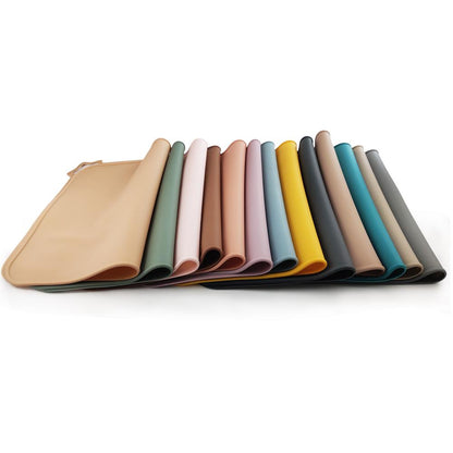 Tapis pliable en silicone gris foncé