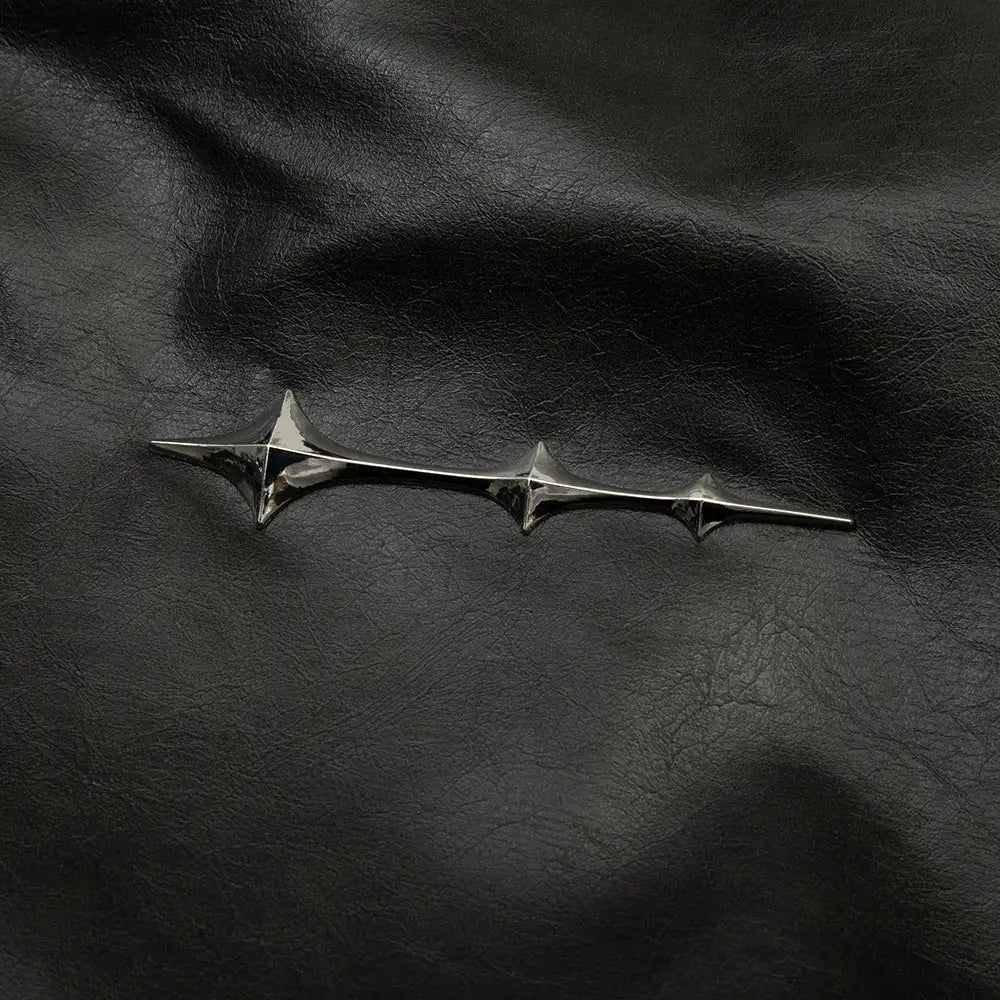 Leather Clothing With Stand Collar Coat For Men - www.Shopthatapp.com