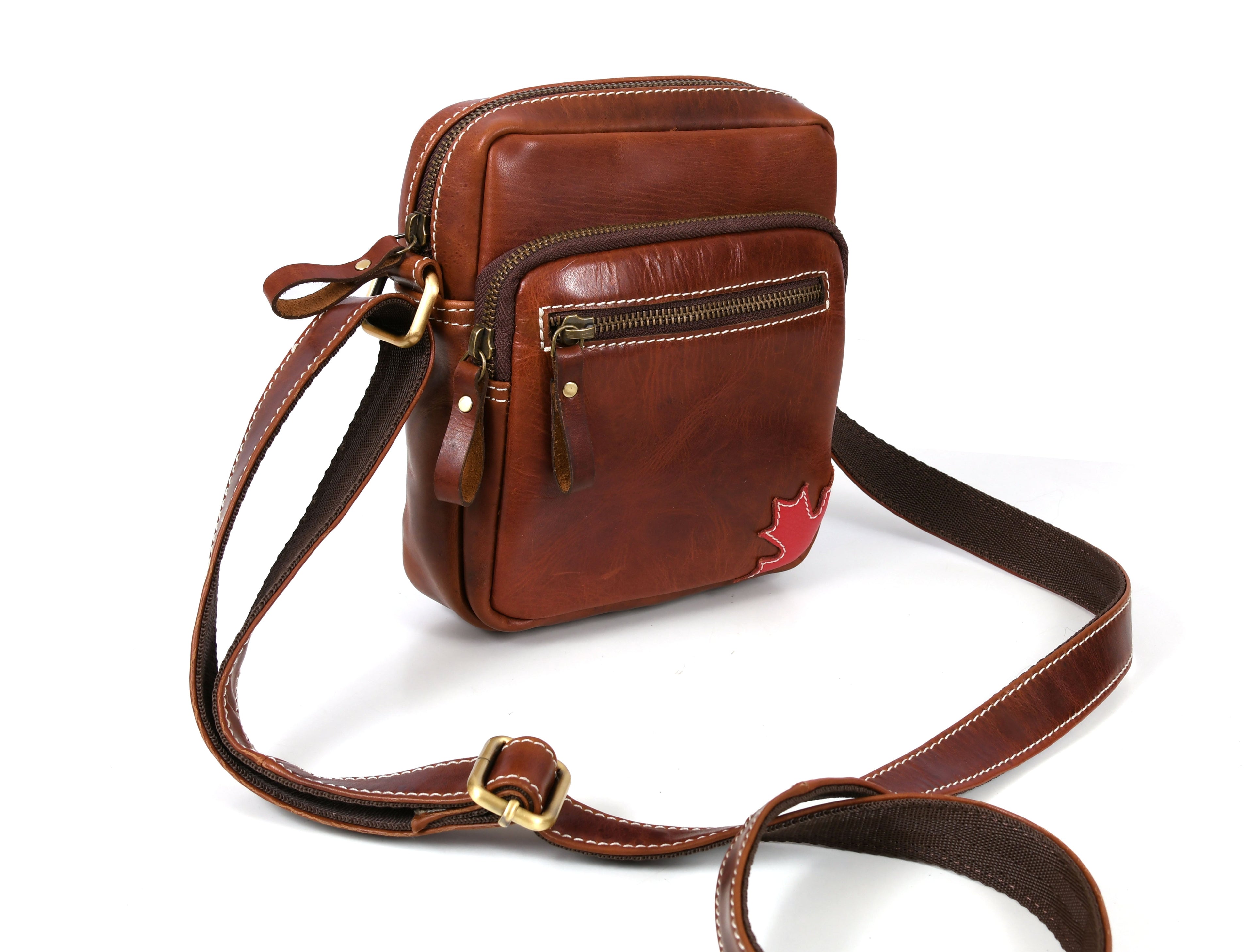 Leather Flight Crossbody Bag - www.Shopthatapp.com